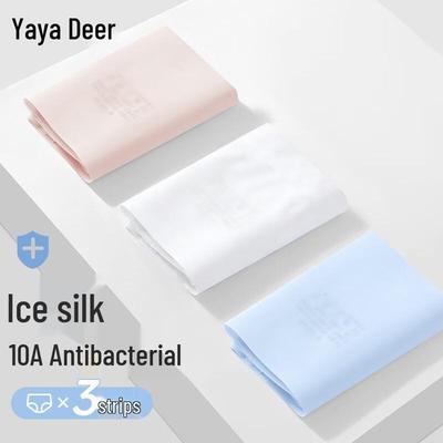 Женские бесшовные антибактериальные трусы Yalu из ледяного шелка