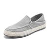 Canvas Men's Shoes Summer Casual Old Beijing Linen Shoes Men's Lazy One-pedal Fisherman Tide Shoes 2024 New