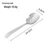 Wutuo Large Stainless Steel Serving Spoons, 2-Pack