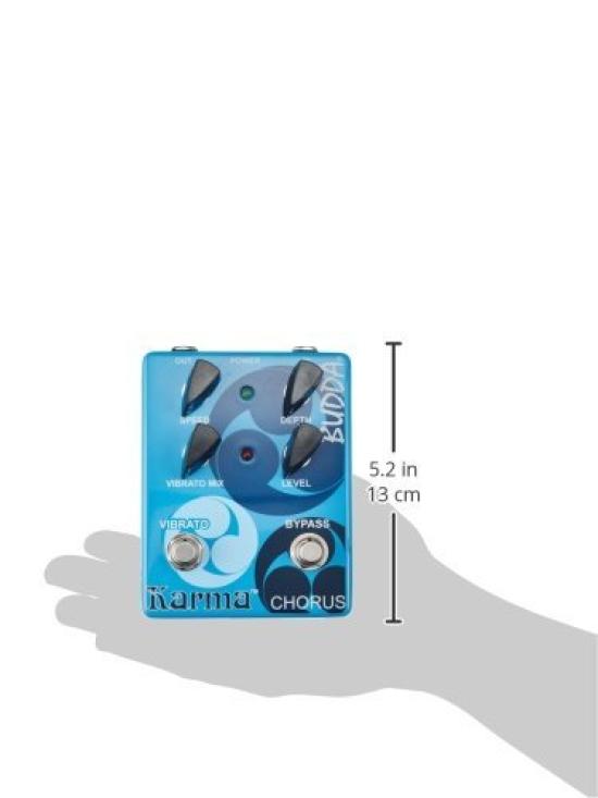 BUDDA Chorus Vibrato Effector Karma Chorus Blue BUD-CHO