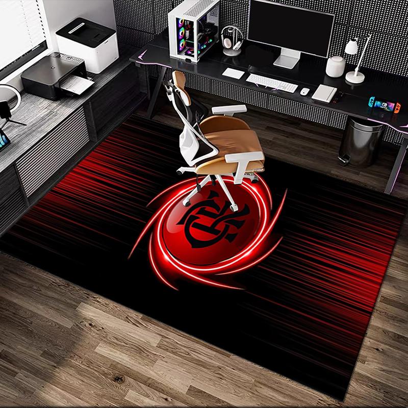 Rangers FC Print Area Rug, Multi-functional Office Chair Sofa Carpet, Easy Clean Carpet for Home and Living Spaces
