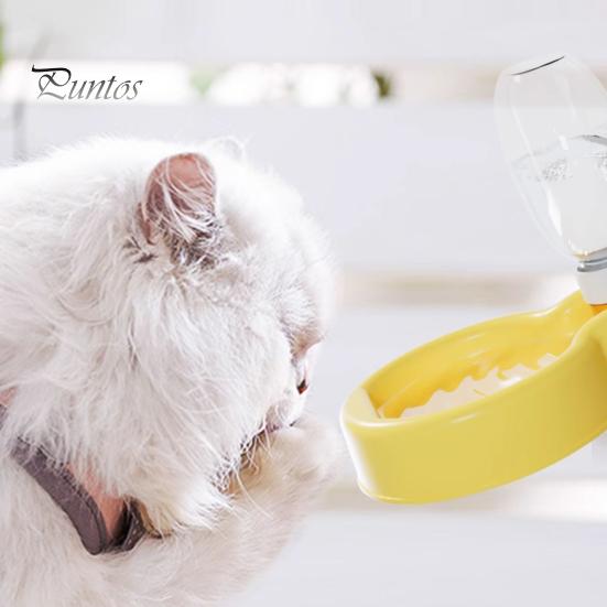 350 мл/500 мл бутылка для воды для домашних животных портативная герметичная поилка для собак с миской для путешествий, пеших прогулок, кемпинга