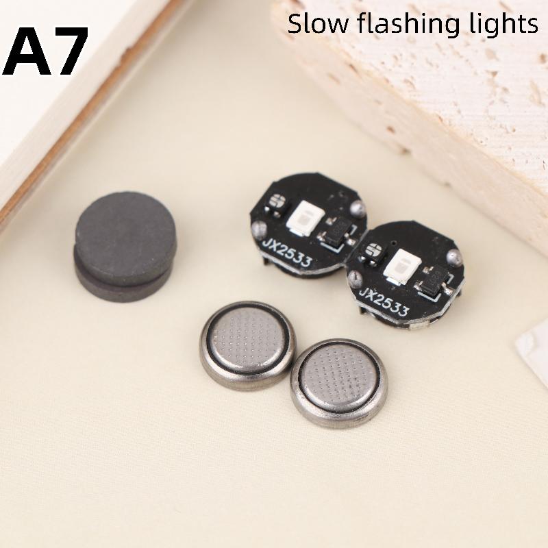 2 шт. Светодиодный свет Микроволновый магнитный переключатель управления Осветительный чип Анимация Сделай сам плюс Световая модель Игрушка Беспроводная лампа