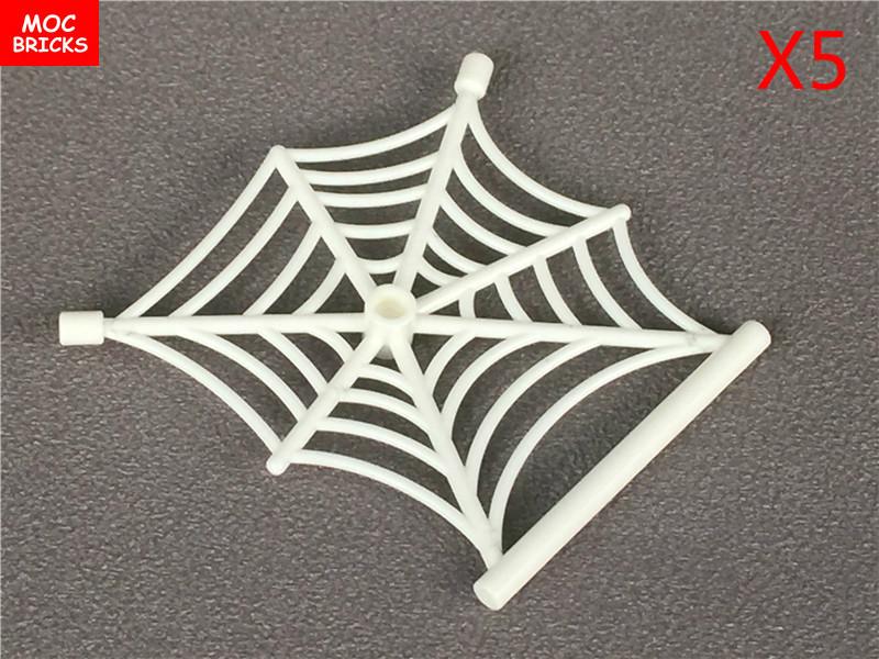 MOC Кубики Хэллоуинская тыква скорпион Зомби Лицо Головной убор Скелет Призрак Кровь Могила DIY Строительные блоки Игрушка для мальчиков