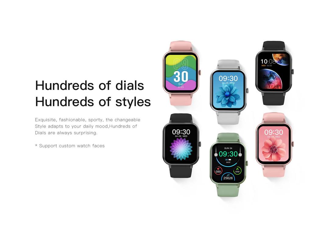 ZL54C Smart Watch 2024 with AI Voice Assistant, Sports Mode & Bluetooth Calling