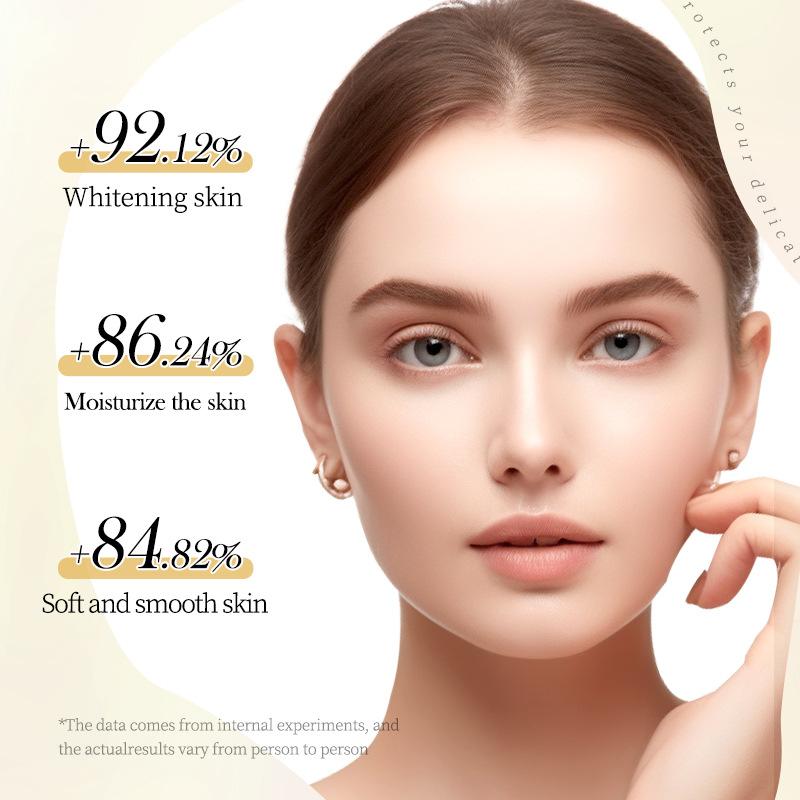 Маска для лица SADEOR Hyaluronic Acid VC Essence увлажняет, отбеливает, подтягивает и регулирует уровень масел