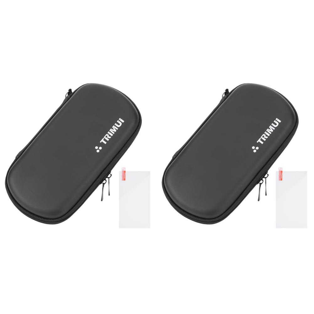 1-5 шт. Жесткий EVA чехол для переноски для портативной игровой консоли Trimui Smart Pro, пылезащитная сумка для хранения консоли с защитной пленкой из закаленного стекла