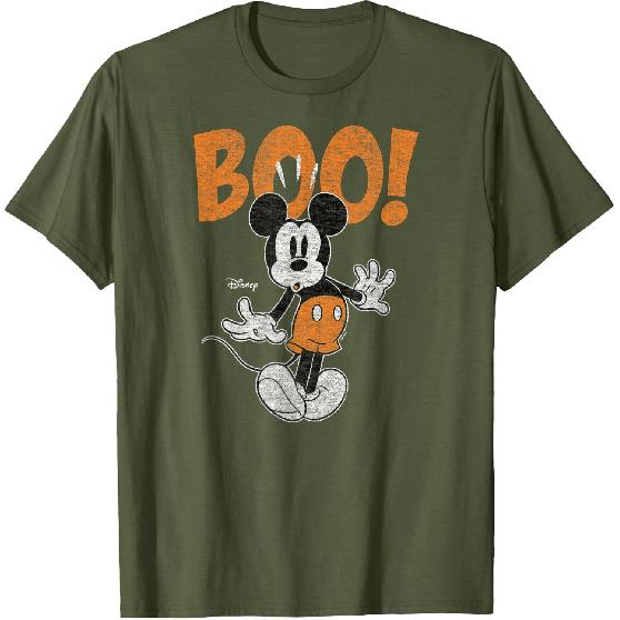 Disney - Mickey Scared Boo! T-Shirt