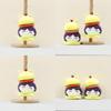 Charming Hamburger Plush Toy Keychain For Bags 15cm Cute Soft Doll Accessory