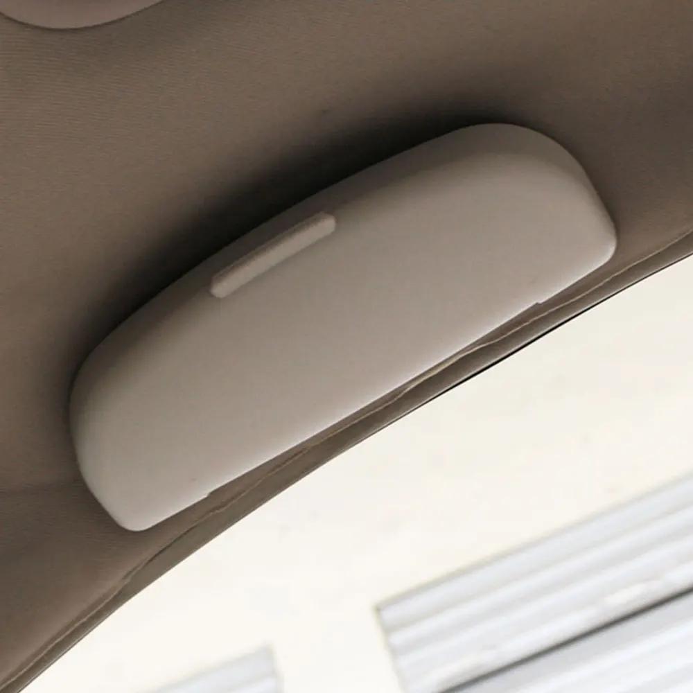 Car Glasses Case for Mitsubishi Outlander ASX Pajero Sport Sunglasses Holder Clip Eyeglasses Storage Box Organizer Accessories