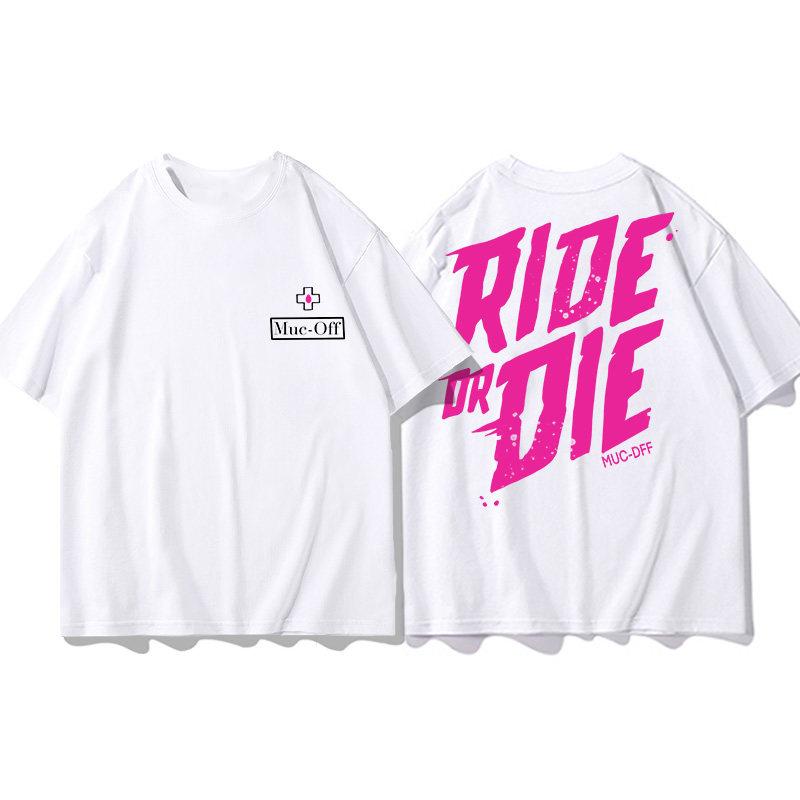 Ride Or Die Downhill Outdoor Cycling Suit Shortsleeved Tshirt For Men And Women Made Of Pure Cotton Halfsleeved Design