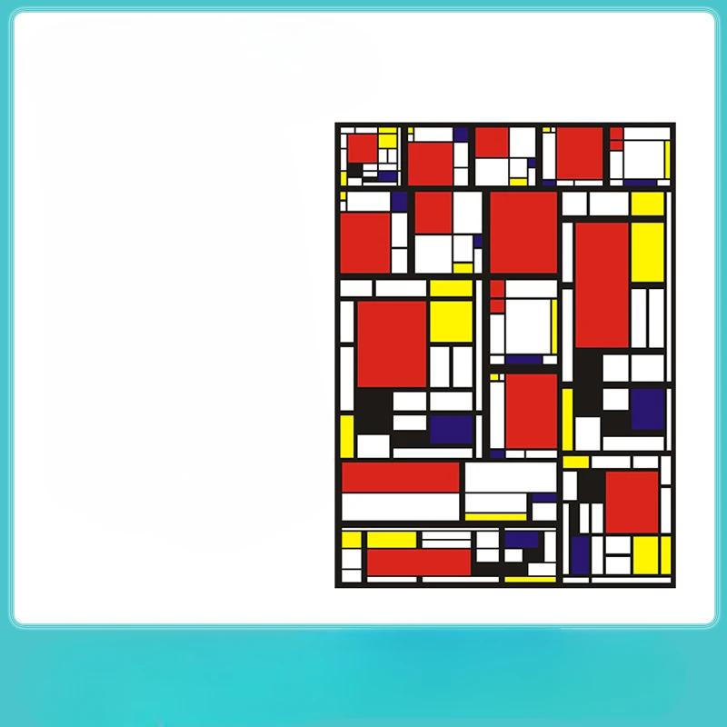 17-цветная пленка для окон в европейском стиле, наклейки на витражное стекло, прозрачная непрозрачная бумага для ванной комнаты, защищающая от подглядывания