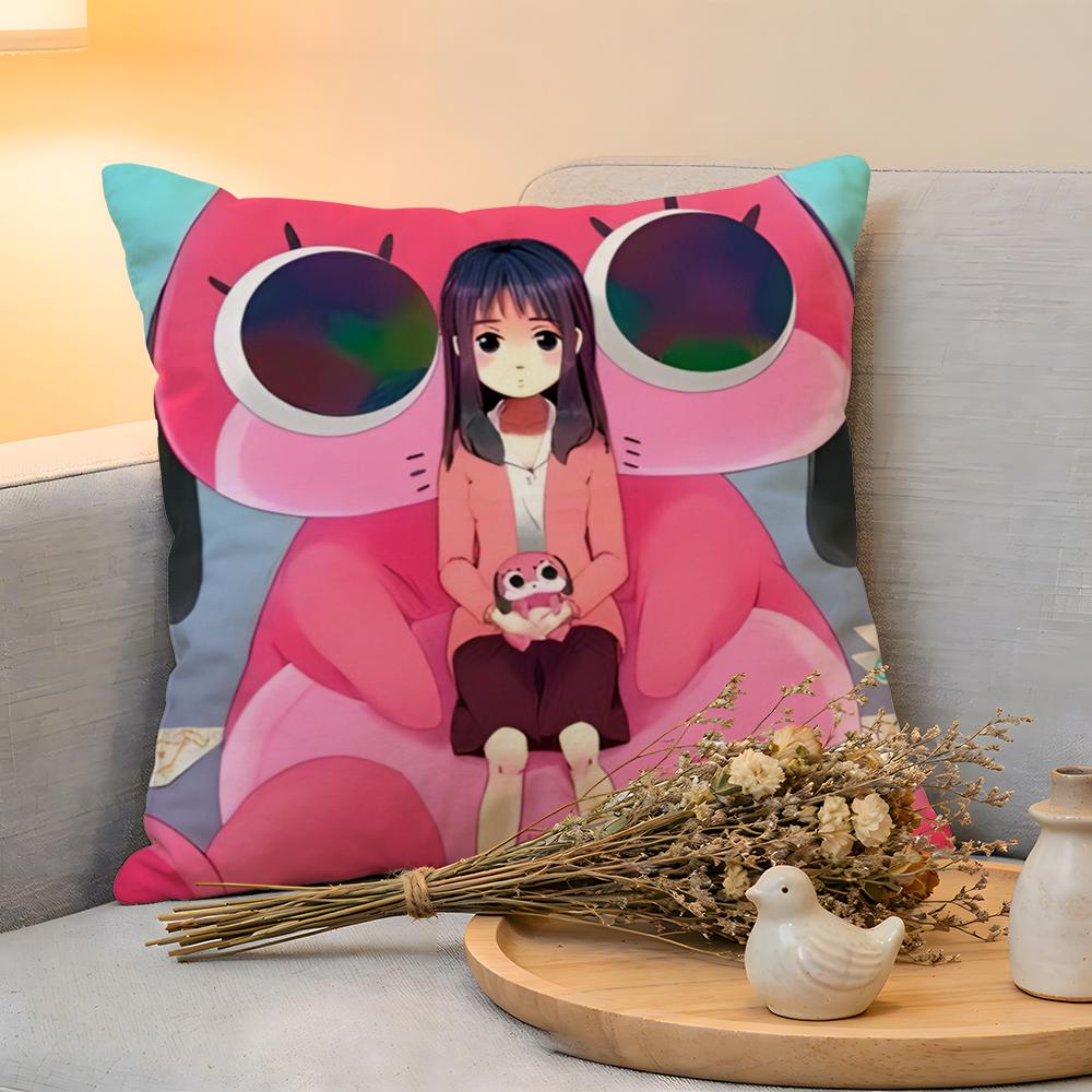 Cushion Cover Linen SkinFriendly Soft Decorative Case For Sofa Home Decor Anime PParanoia Agent Pillow cover
