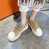 Весенние новые маленькие белые туфли женские универсальные спортивные и повседневные туфли для папы обувь для доски прилив взрыв весна и осень