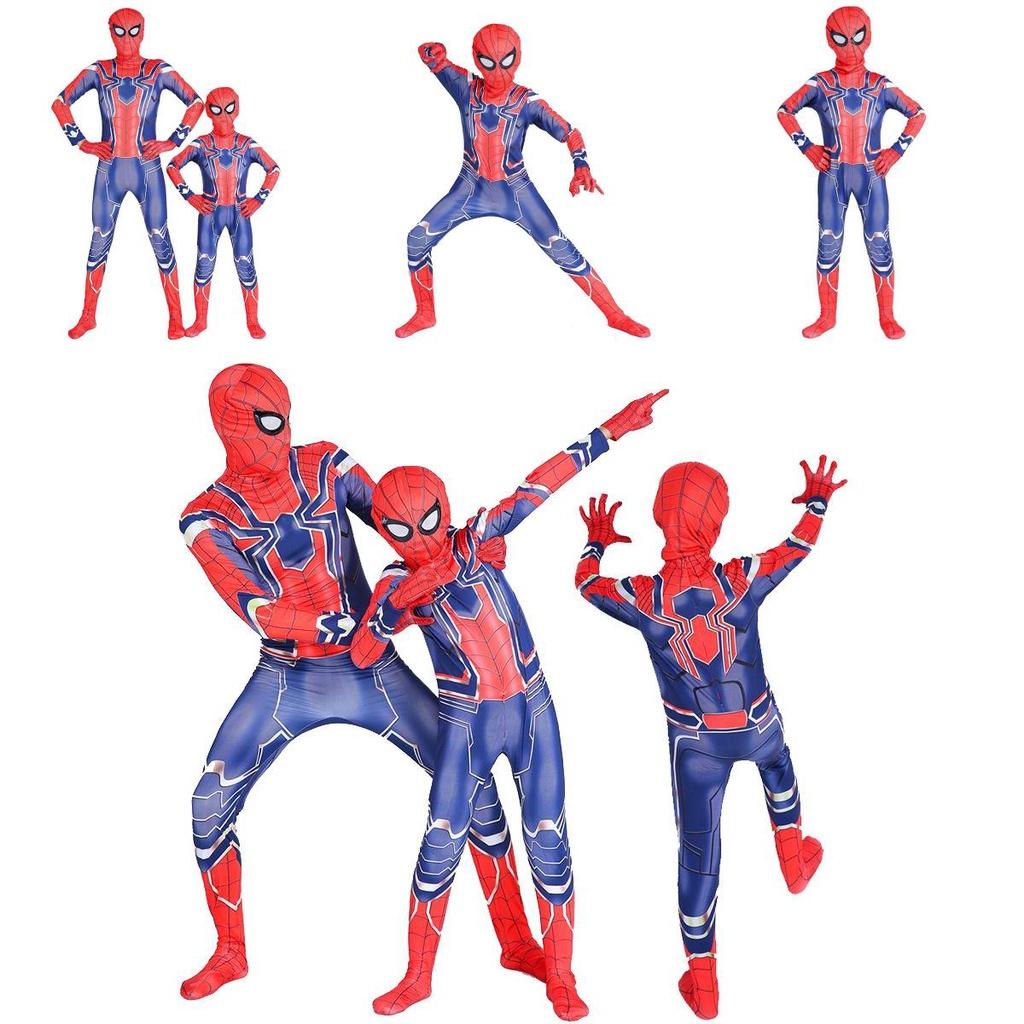 Изысканный костюм Железного Человека-паука для косплея, с идеальными швами для Хэллоуина