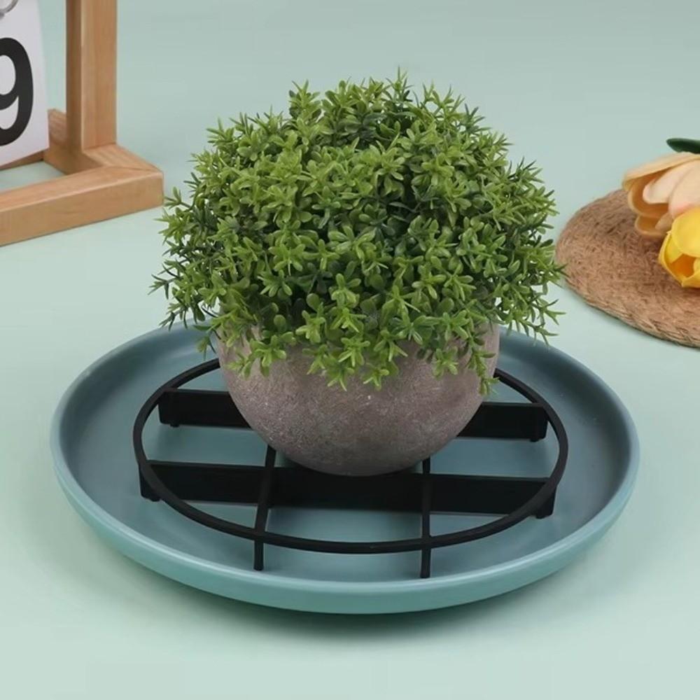 20PCS Breathable Base Flower Pot Tray Plastic Drainage Rack Stand Plant Saucer  Home Garden
