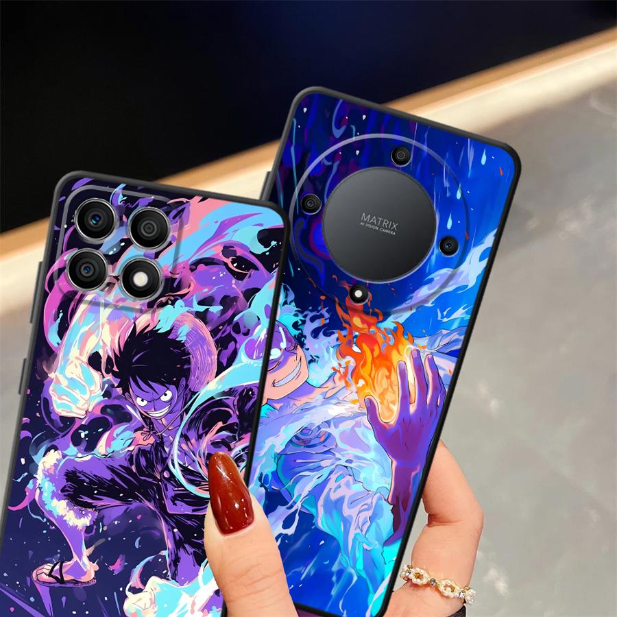Чехол для Honor X7a 70 8X X8 X9a X9c 90 Lite X9 Funda Чехол для телефона Крутой Аниме Луффи