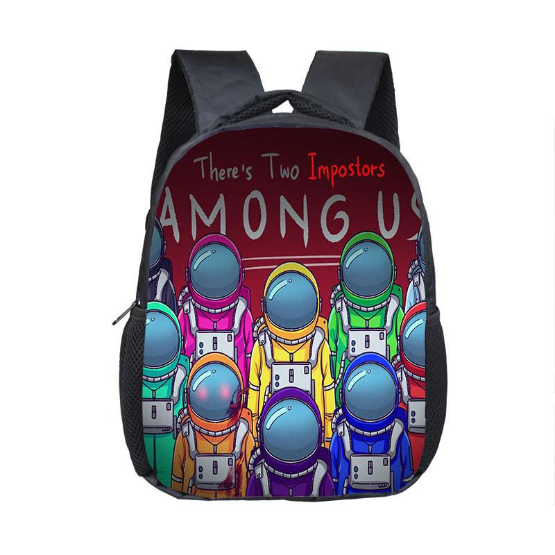 Students Backpack Spaceman Schoolbag Travel Bag Bookbag Shoulderbag