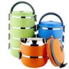 Thermal Lunch Box for Office Lunchbox Thermos Lunch Case Food Container Camping SuppliesStainless Steel Bento Box