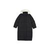 (WMNS) Женская длинная пуховая куртка Sport Woven 'Черный' L423W098-0018