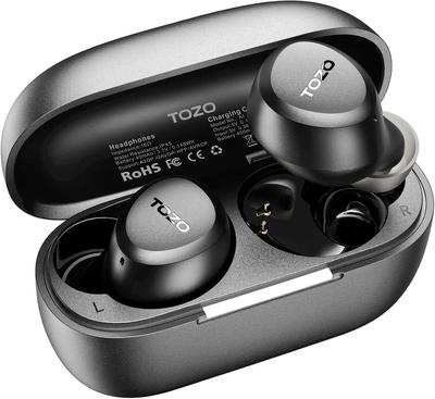 TOZO A1 Bluetooth Earphones with Call Noise Reduction, IPX5, Up To 32 Hours Playback