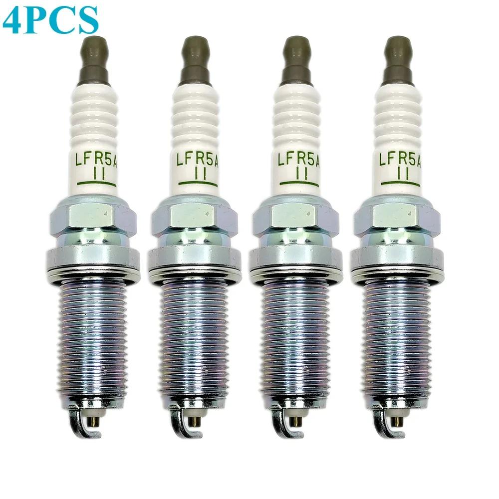 22401-8H515 LFR5A-11 4Pcs/Lot Spark Plug for Nissan Sunny N16 N16E X-Trail T30 Patrol Y61 TY61