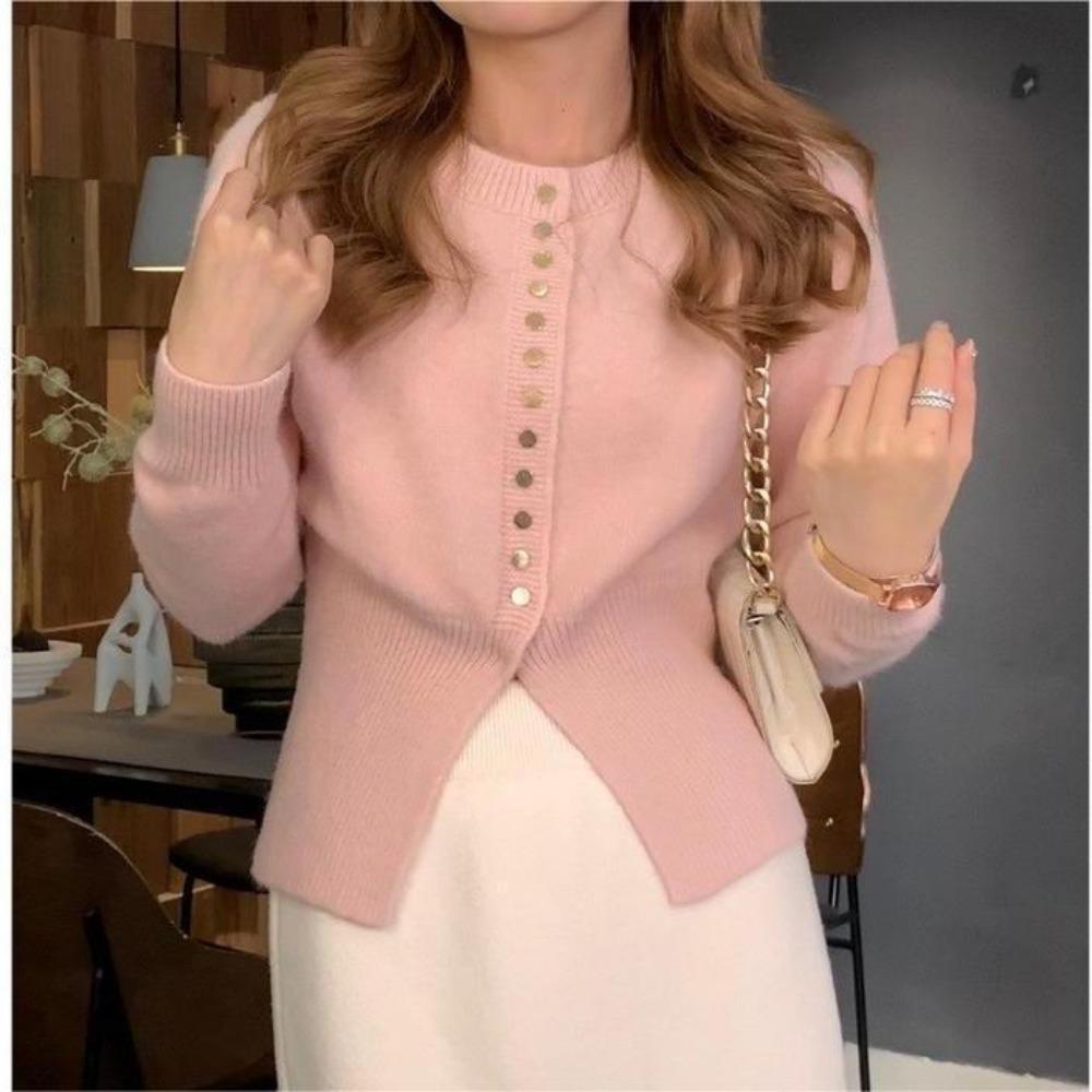 Осень и зима новый дизайн свитера нижняя часть рубашки женская внутренняя мода иностранный стиль талия уникальный шикарный вязаный маленький топ