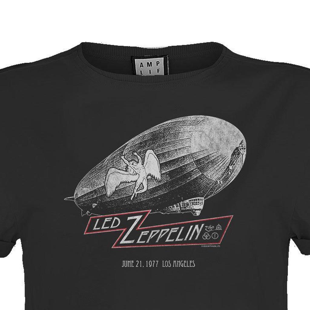 Amplified Womens/Ladies Dazed And Confused Led Zeppelin Crop Top