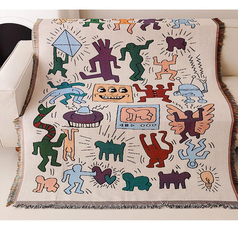 Blanket Double-sided Sofa Cover Cloth Dust-proof Sofa Towel Full Coverage Blanket One-piece Multifunctional Blanket