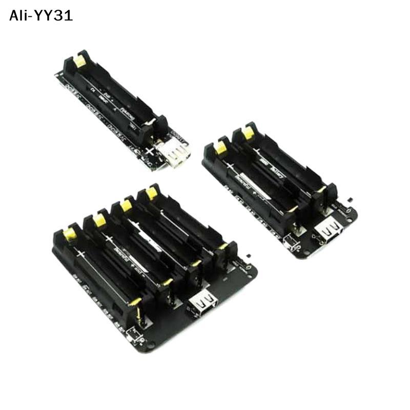 1 шт. Модуль зарядки аккумулятора для Raspberry Pi 3 Держатель аккумулятора 18650 с одним отсеком USB 5V/2A 3V/1A V3 Защитный экран для аккумулятора