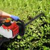 1 Set 24 Inch Fuel-efficient Low Voice High-powered Hedge Trimmer Double Side Blade 26cc Gas Bush Cutter