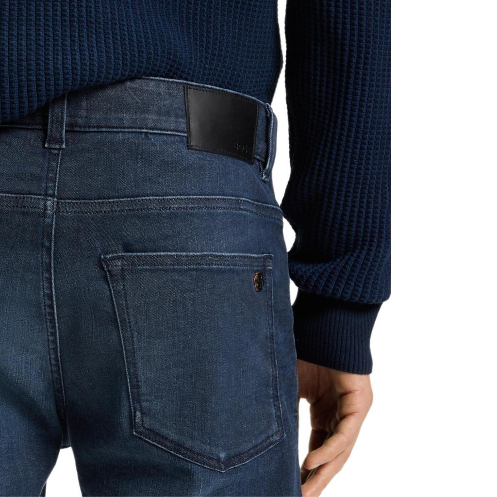 HUGO BOSS Jeans Men's Blue Moderate Slim Fit Pants 50544642-409