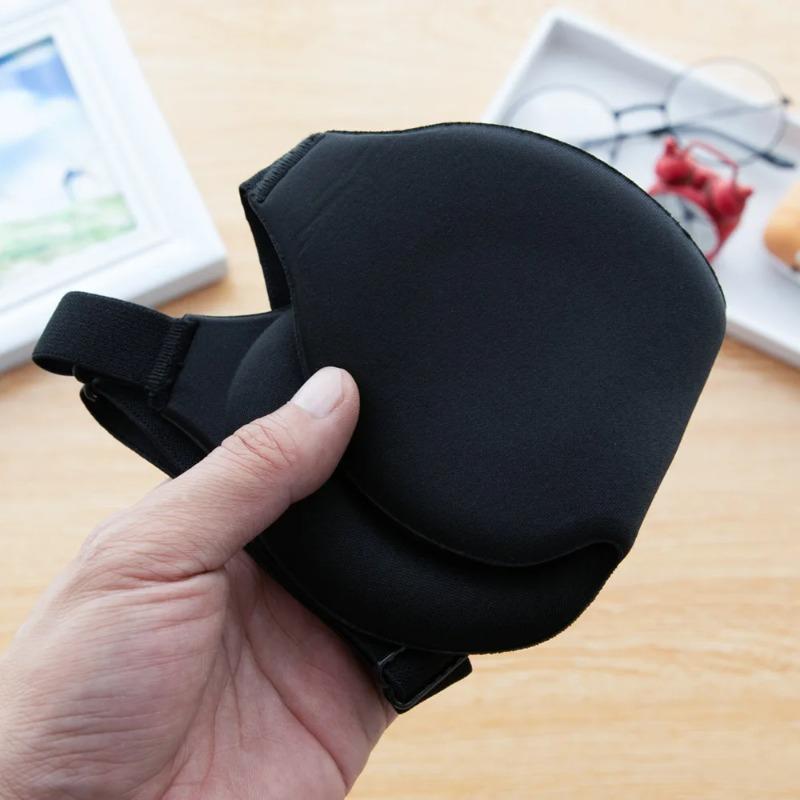3D бесшовная маска для сна из молочного шелка, удобная и безопасная для глаз, светонепроницаемая и дышащая