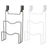 Pot Lid Rack Door Back Type Kitchen Organizer Wall Mounted Chopping Board Drain Rack Pan Cover Holder Eco-friendly Space-Saving