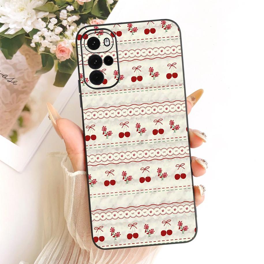 For Motorola Moto G22 G32 G42 Case XT2231-1 XT2235-2 XT2235-2 Cute Cat Butterfly Cartoon Soft Cover For Moto G62 5G MotoG42 Capa