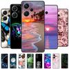 Для Xiaomi Redmi Note 13 Pro Plus Чехлы Мягкий ТПУ Мраморная Задняя Панель Телефона На Redmi Note13 Pro+ Силиконовый Чехол Note13Pro Plus 5G Funda