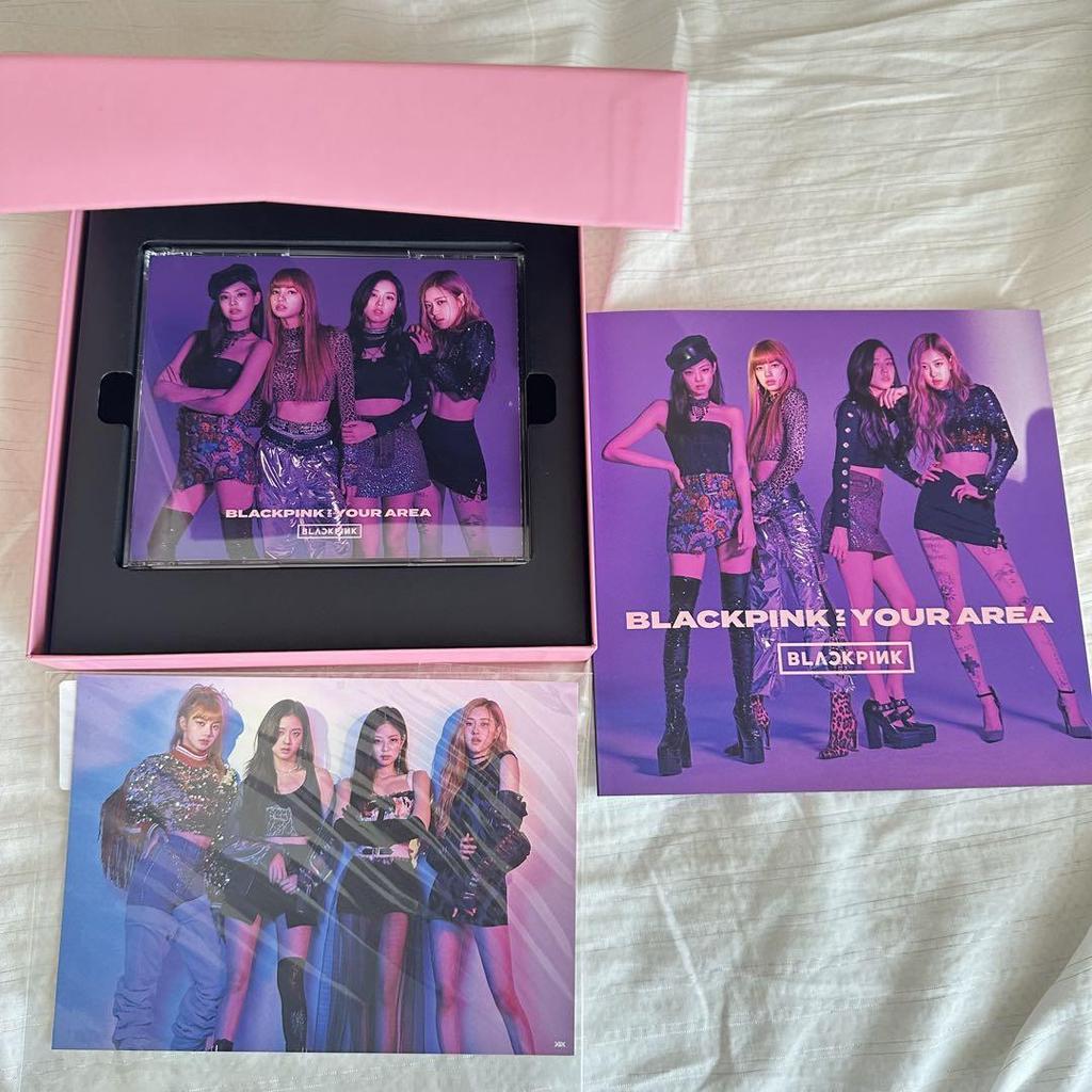 [USED] BLACKPINK DVD IN YOUR AREA First Press Limited Edition