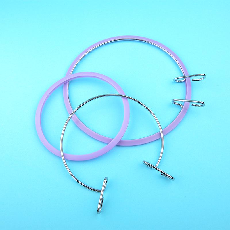 Набор для вышивания своими руками с регулируемым металлическим обручем 7,25 дюйма для вышивки крестом в стиле Сучжоу