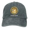 Криптовалюта 12 Бейсболка Мужская Doge Dogecoin Стремительный рост Bitcoin Цифровая валюта Кепки цвета Женские летние Snapback Кепки