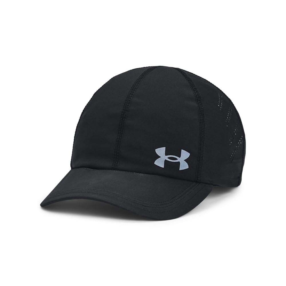 Under Armour Кепка UA Iso-Chill Launch Черная Светоотражающая Для бега Легкая 1383477 Импорт из Японии Оригинальная