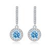 Lindon Copper Alloy Zircon Earrings Drop Earrings For Women Wedding Party Gifts