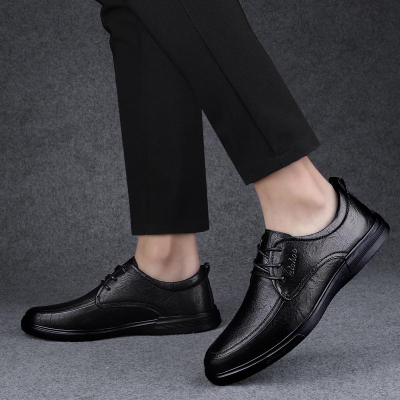 Мужская деловая кожаная обувь Дерби Классические туфли