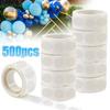 Balloon Glue Dot Double Sided Clear Sticky Adhesive Point Tape Birthday Party Wedding Balloon Stand Arch Accessories Decoration
