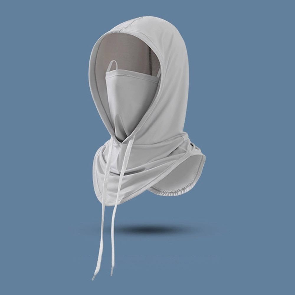 Sun/UV Protection Ice Silk Sunscreen Masks Breathable Long Neck Covers  Men Women