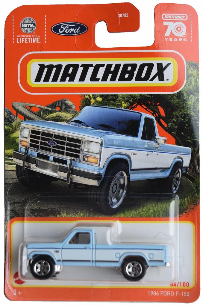 Matchbox 1986 Ford Blue F-150 84/100