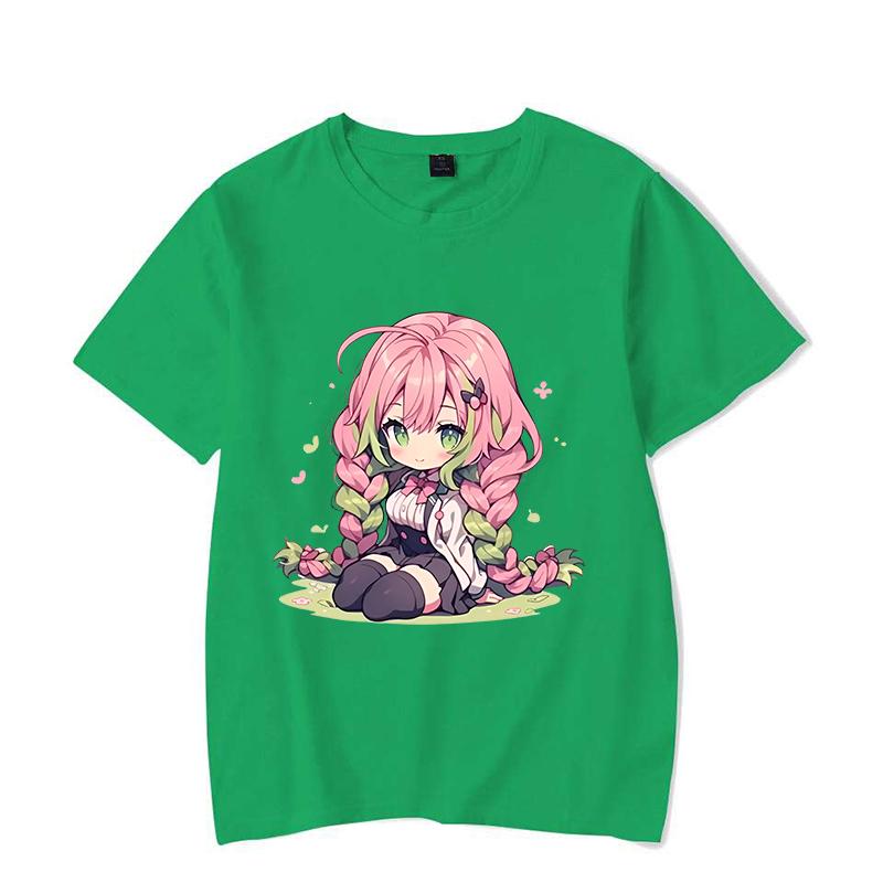 Горячая футболка с аниме-графикой, женская модная футболка Y2k, футболки с коротким рукавом, милые футболки с Канроджи Мицури для лета, топы больших размеров