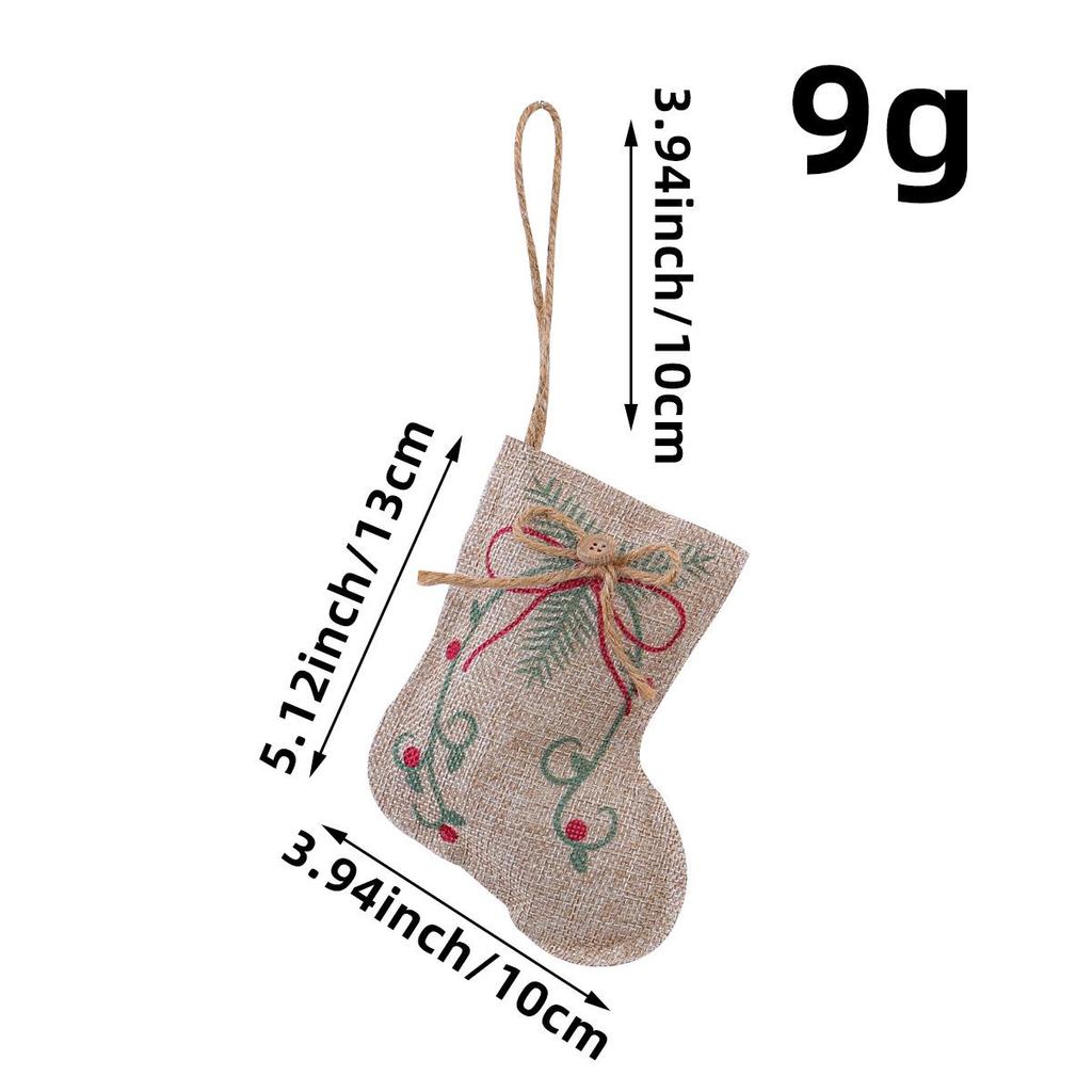 Порт Любовь Рождественский Джутовый Подвеска Звезда - Украшения для Дерева и Торгового Центра, Маленькие Украшения