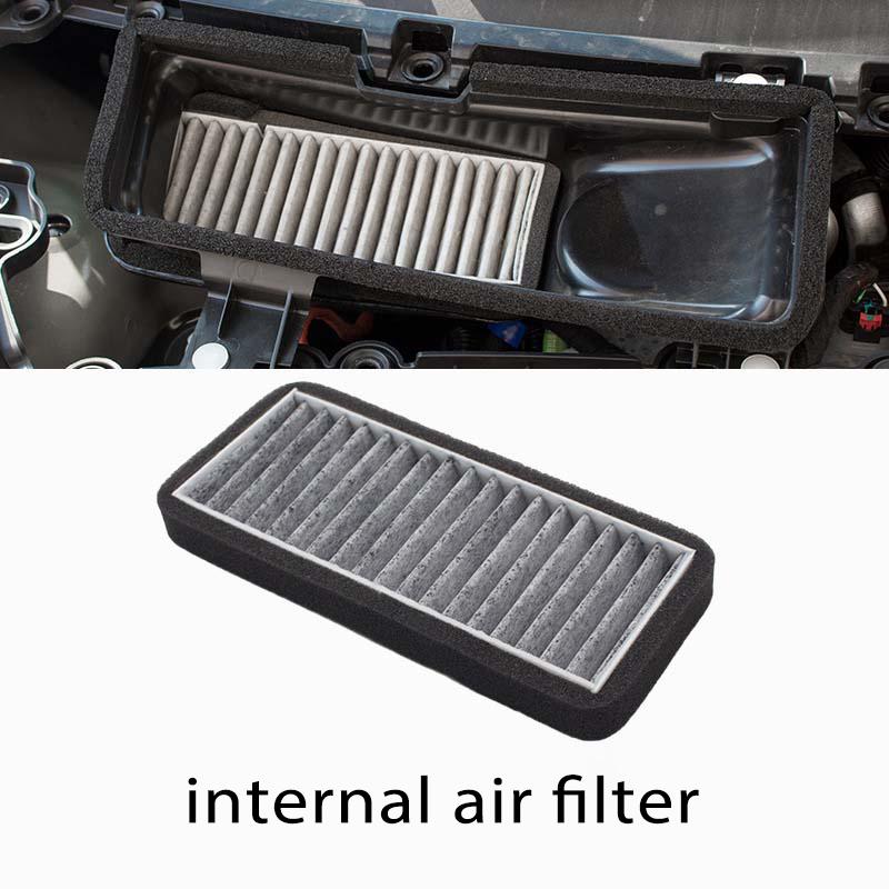 Крышка впускного воздушного фильтра автомобиля для Tesla Model 3 2021 2022, крышка из выдувной ткани, впускная крышка, вентиляционная накладка, защита от пыли