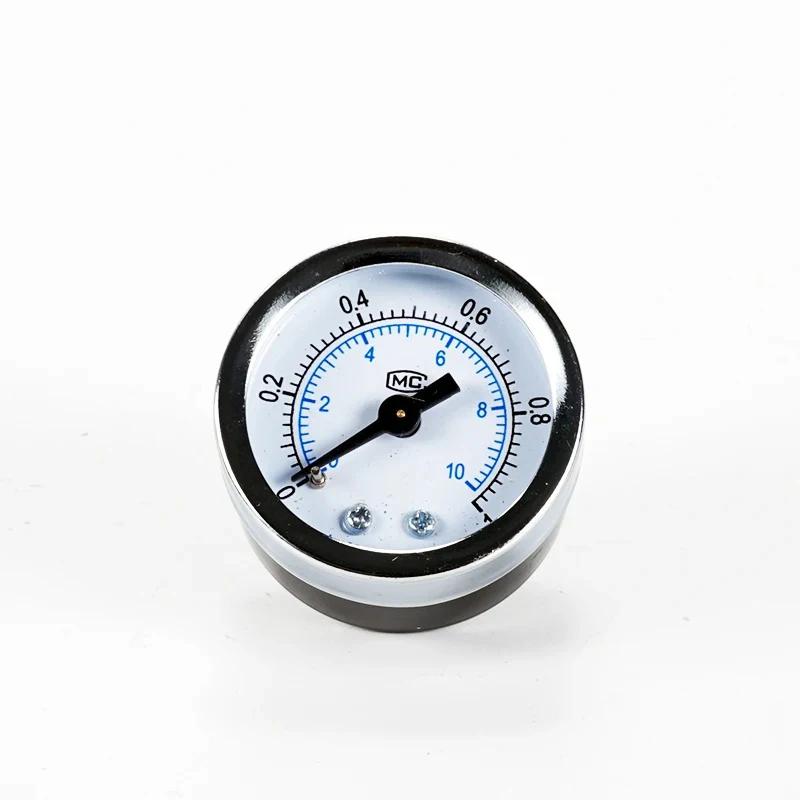 1 шт. Пневматический манометр механический 150 PSI 1/4 Вакуумметр -30 дм рт. ст. Для компрессора Водяной манометр Манометр давления 10 бар