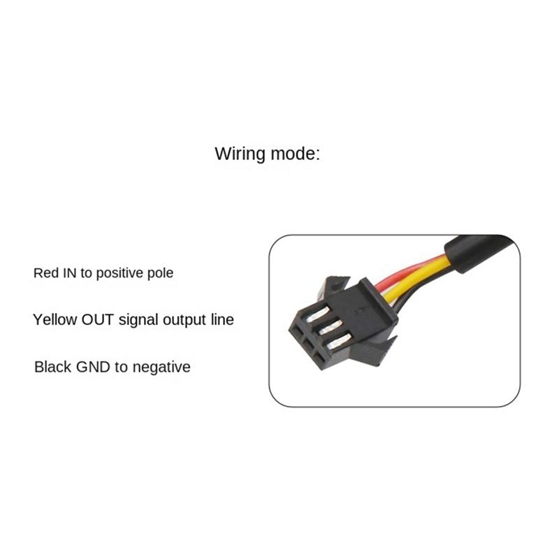 DIDI Water Flow Sensor Hall Flow Meter 1 Inch External Wire Copper Water Flow Sensor Turbine Flow Meter